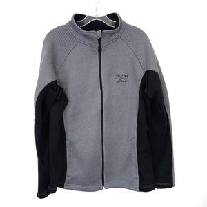 Renegade Club Ribbed Knit Full Zip Jacket M